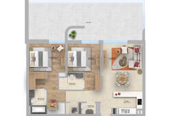 2 bedroom apartment